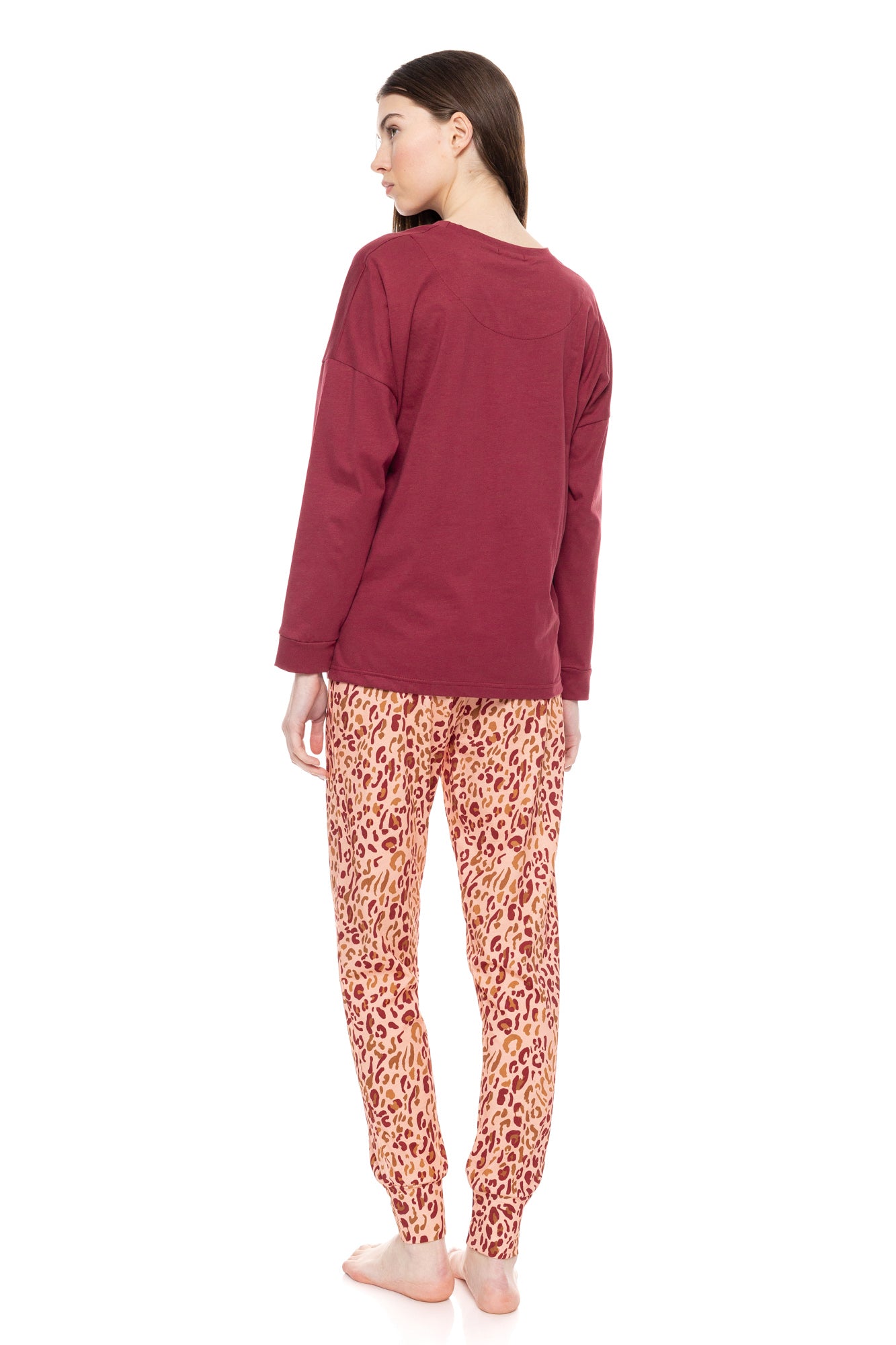 Pink Label - Pyjama Soft Pink Leopard