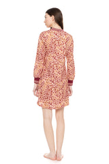 Pink Label - Nightgown Soft Pink Leopard