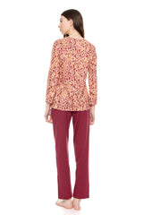 Pink Label - Pyjama Soft Pink Leopard