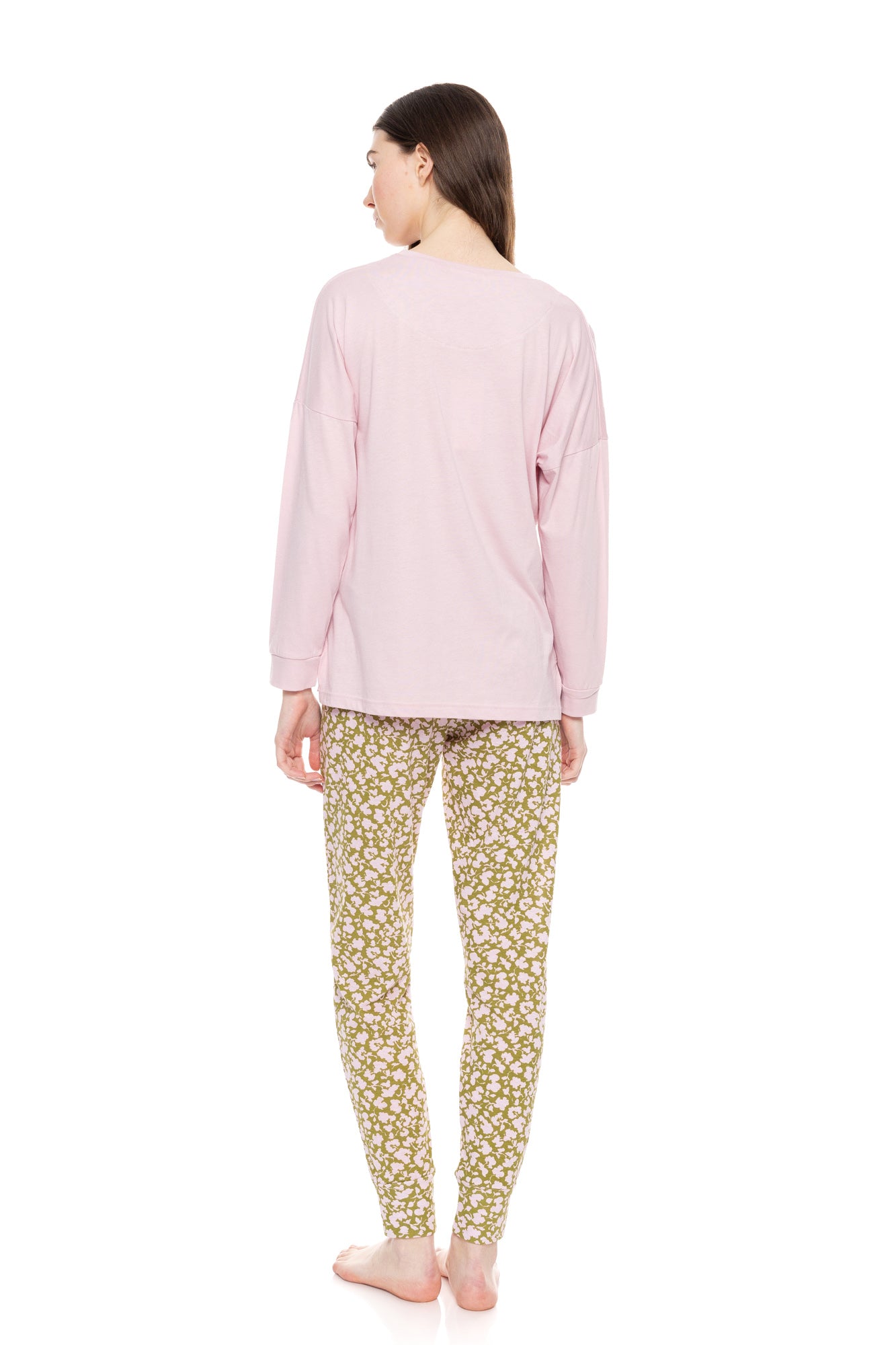 Pink Label - Pyjama Green Blossom