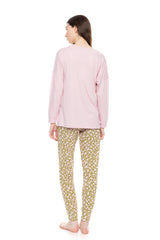 Pink Label - Pyjama Green Blossom