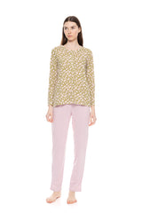 Pink Label - Pyjama Green Blossom