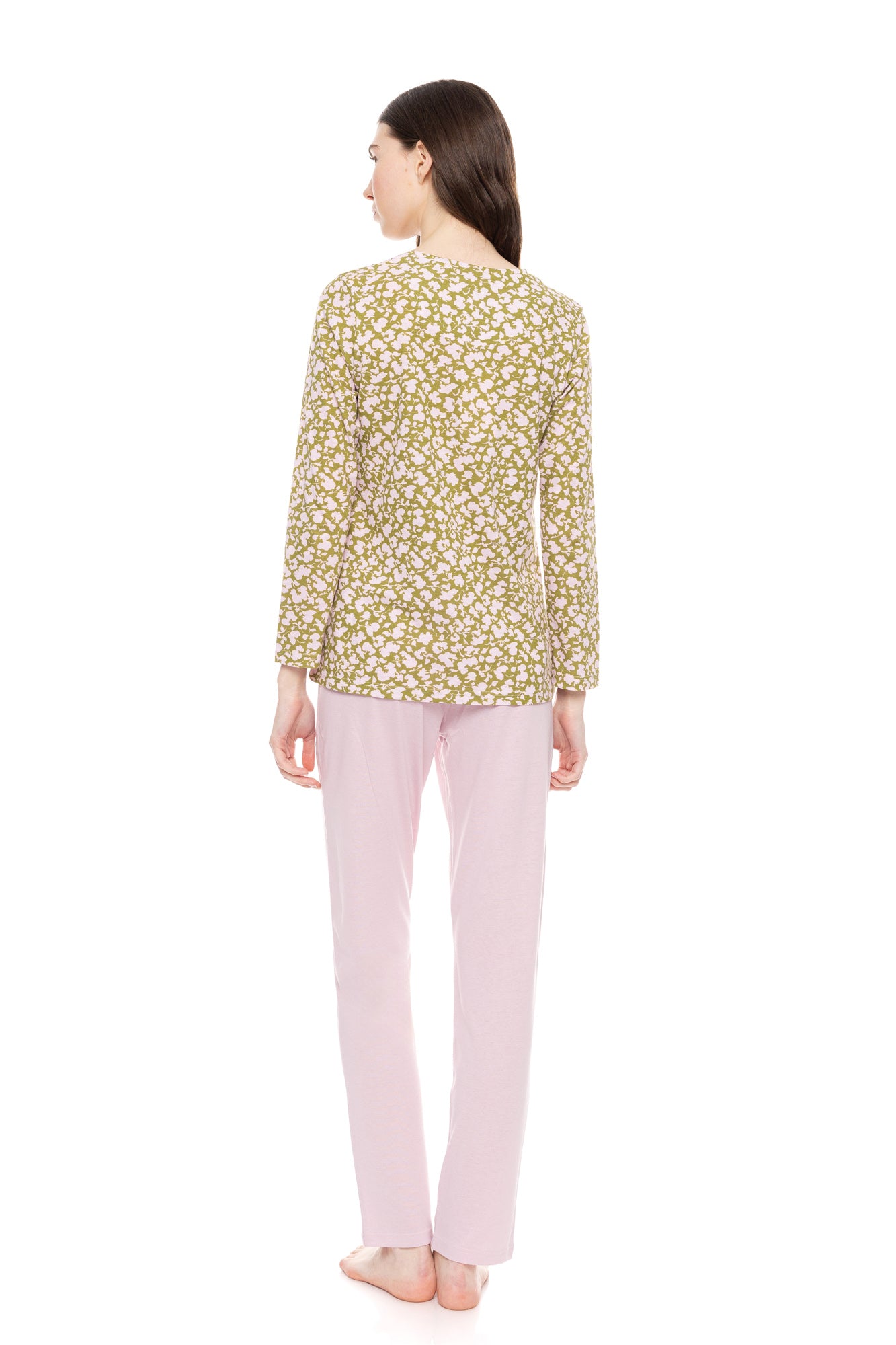 Pink Label - Pyjama Green Blossom