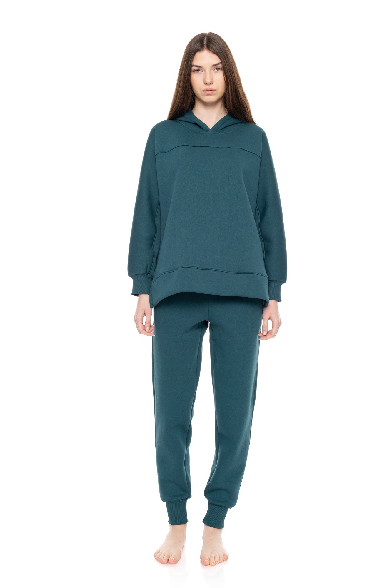Pink Label - Homewear Hood Soft Solid