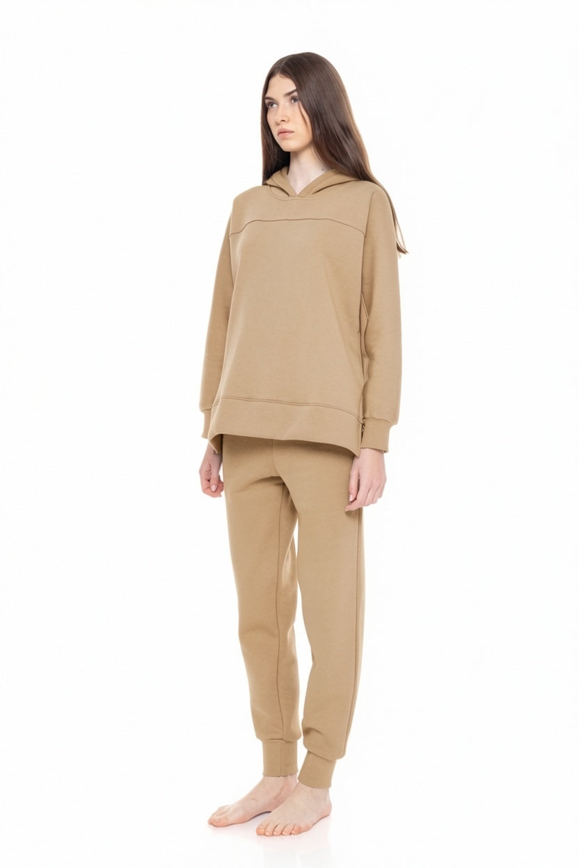Pink Label - Homewear Hood Soft Solid