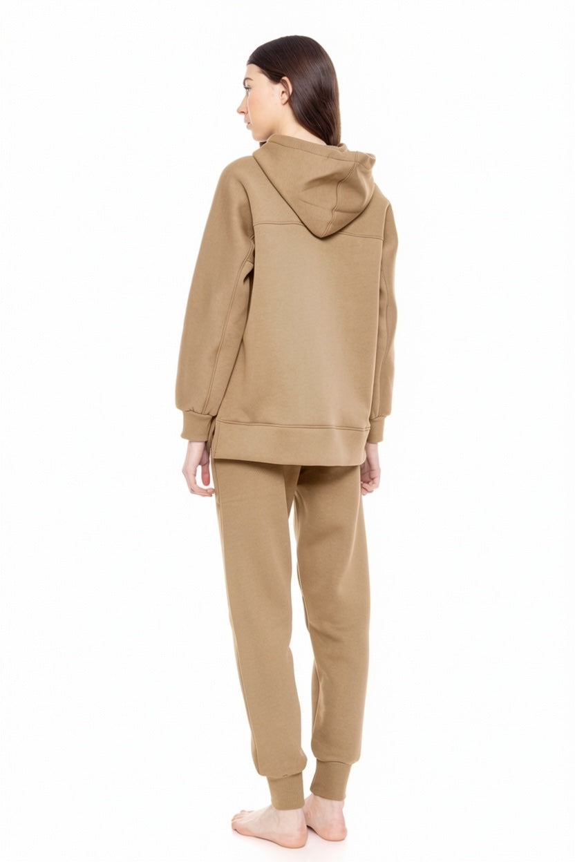 Pink Label - Homewear Hood Soft Solid