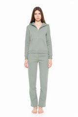 Pink Label - Homewear Zipper Soft Solid