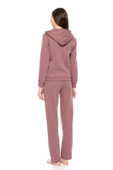 Pink Label - Homewear Zipper Soft Solid