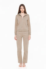 Pink Label - Homewear Zipper Soft Solid