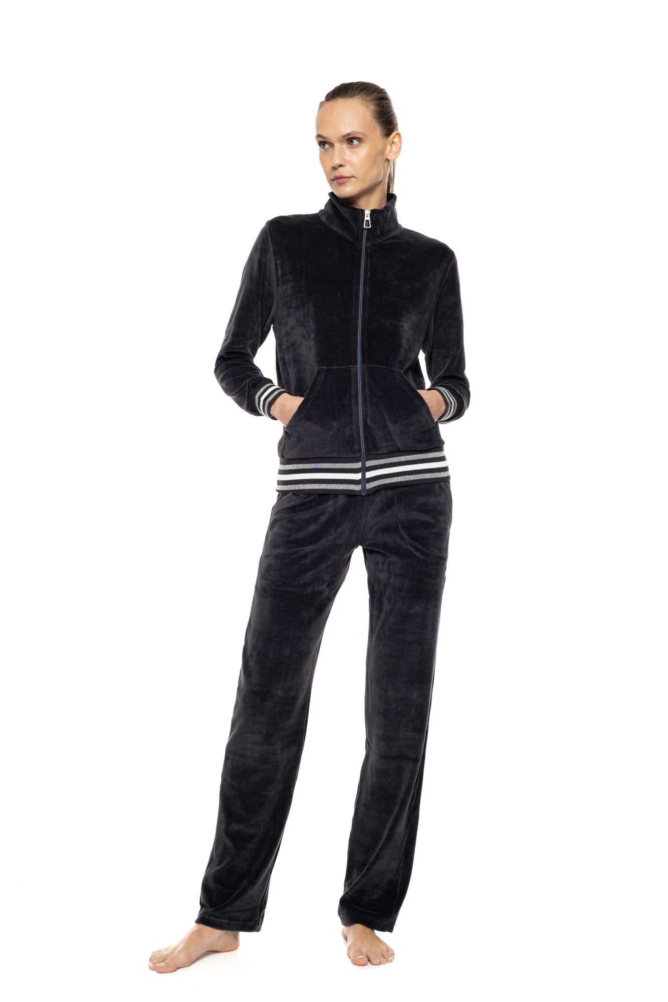 Pink Label - Trucksuit Velvet Detail