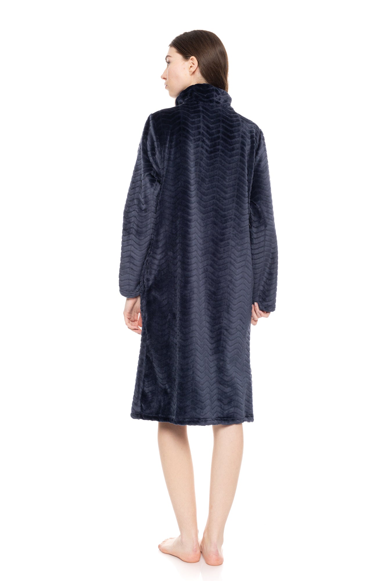 Pink Label - Robe Zipper Fleece Autumn
