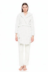 Pink Label - Robe Hood Fleece Love