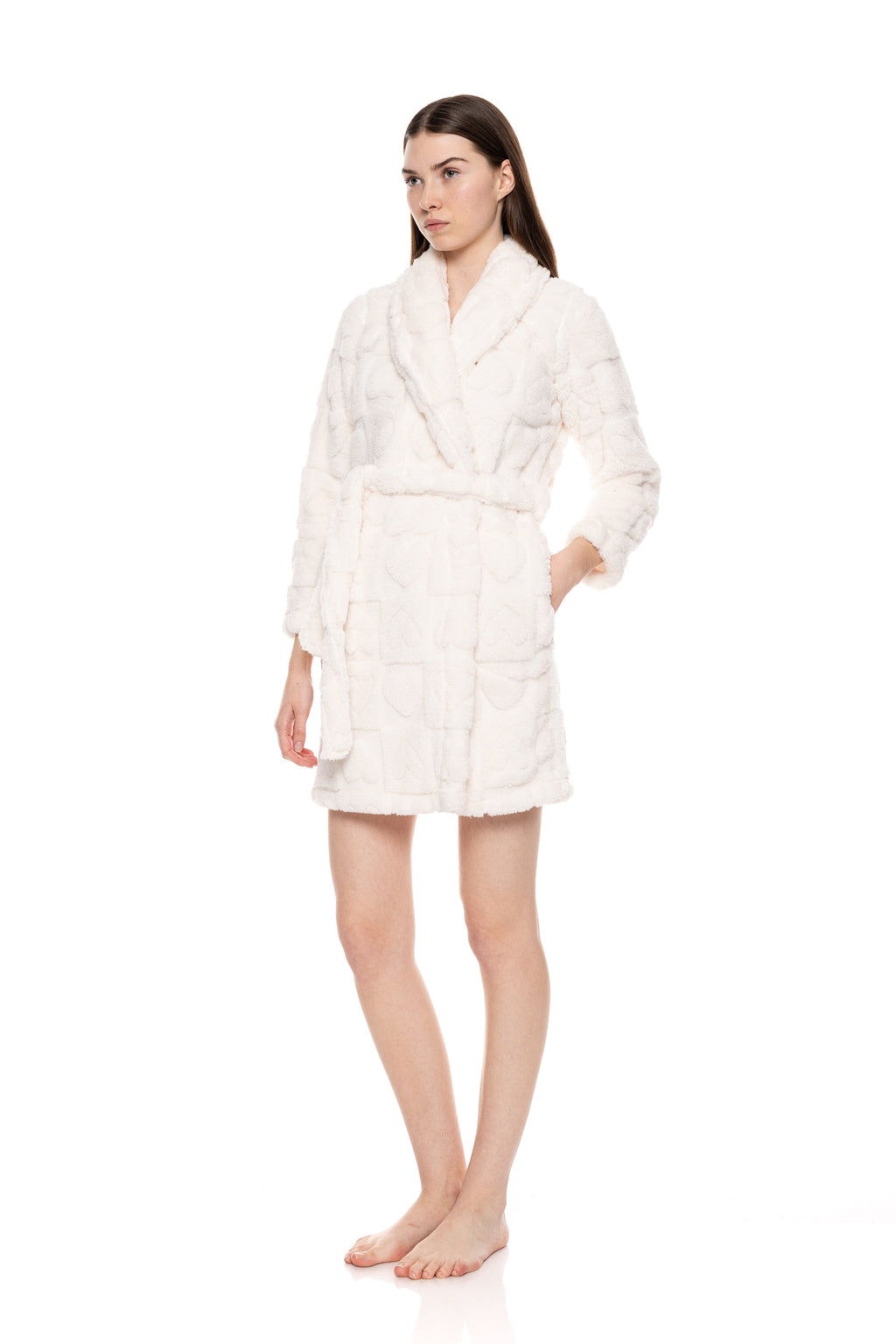 Pink Label - Robe Fleece Love