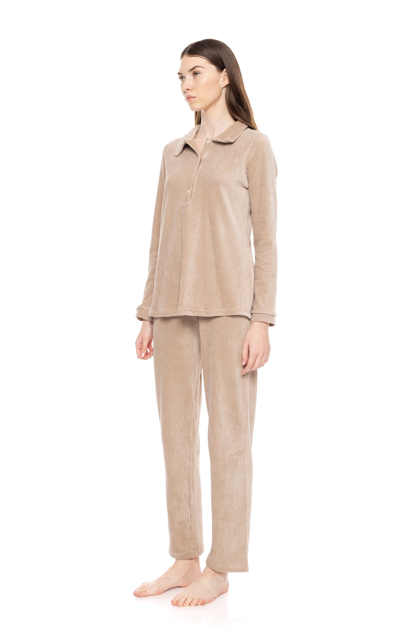 Pink Label - Pyjama Velvet Stripe