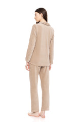 Pink Label - Pyjama Velvet Stripe