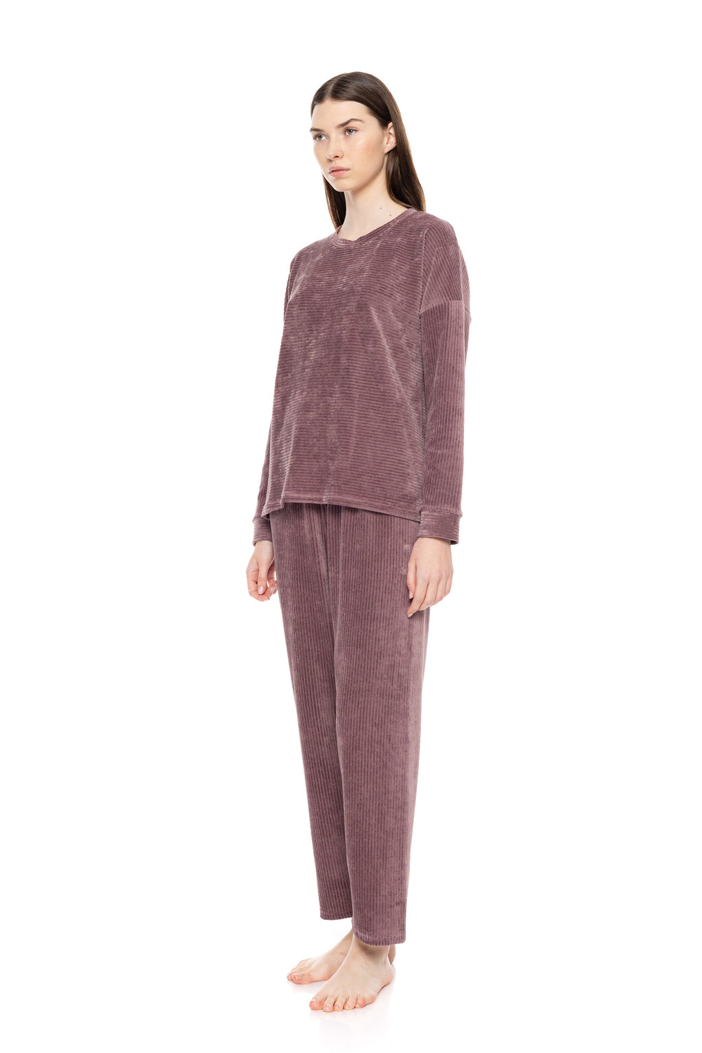 Pink Label - Pyjama Velvet Stripe