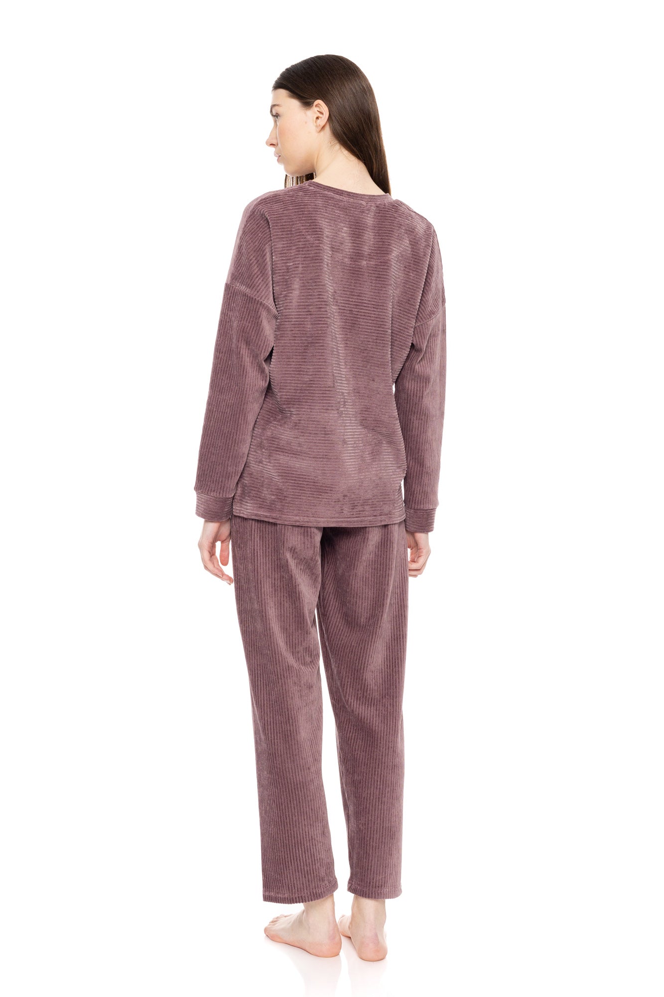 Pink Label - Pyjama Velvet Stripe