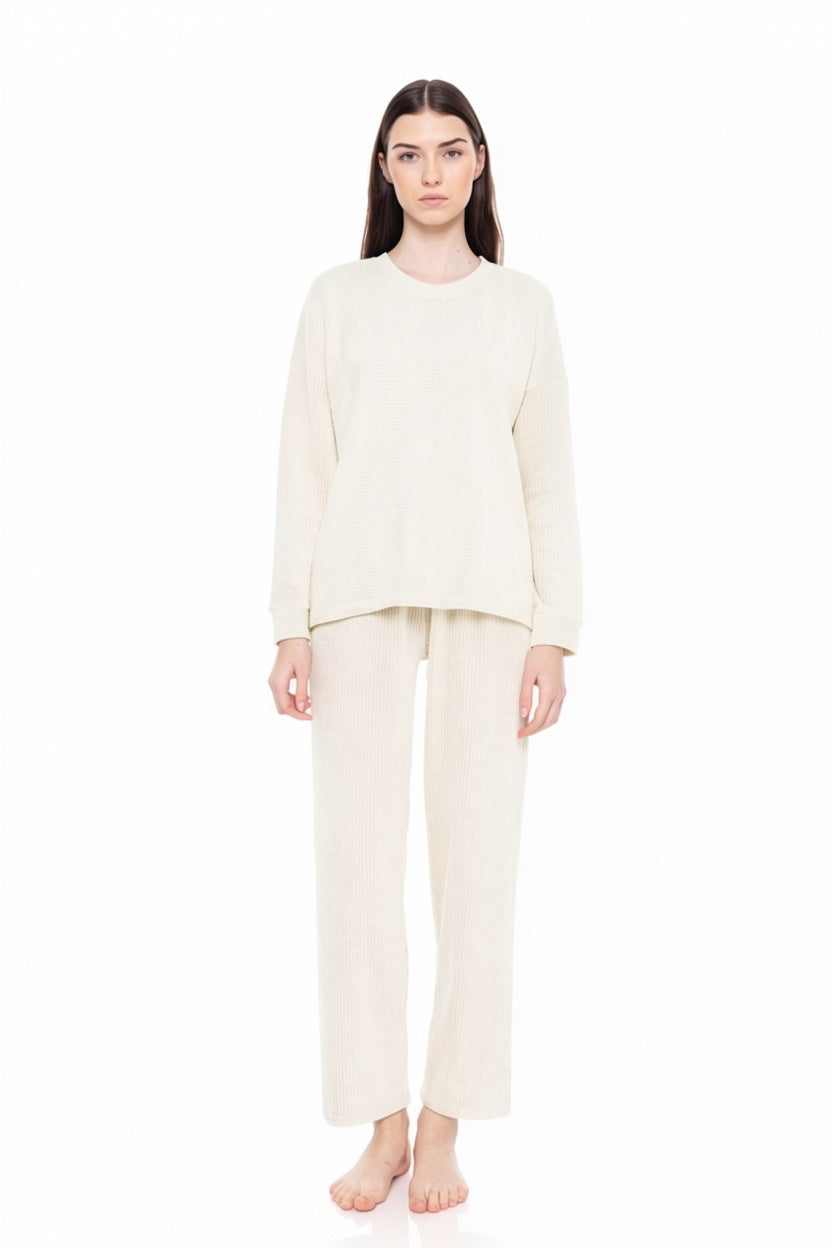 Pink Label - Pyjama Velvet Stripe
