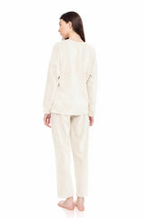 Pink Label - Pyjama Velvet Stripe
