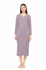 Pink Label - Nightgown Long Velvet Stripe