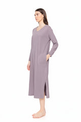 Pink Label - Nightgown Long Velvet Stripe