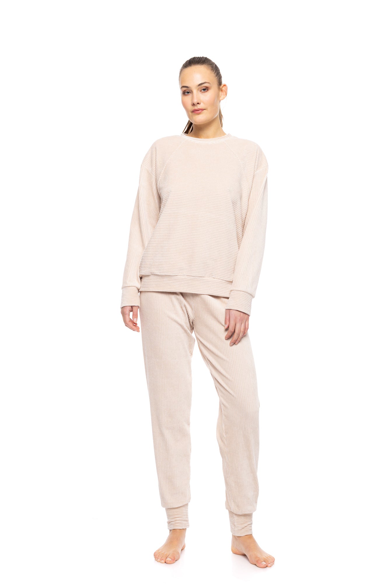 Pink Label - Pyjama Velvet Stripe