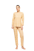 Pink Label - Pyjama Gold Plaid