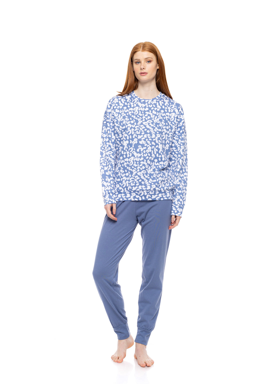 Pink Label - Pyjama Dream Blue Leo