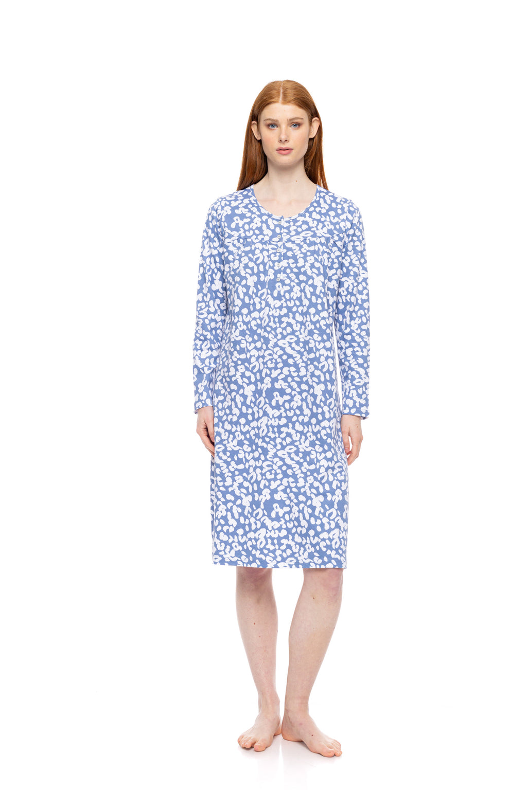 Pink Label - Nightgown Classic Dream Blue Leo