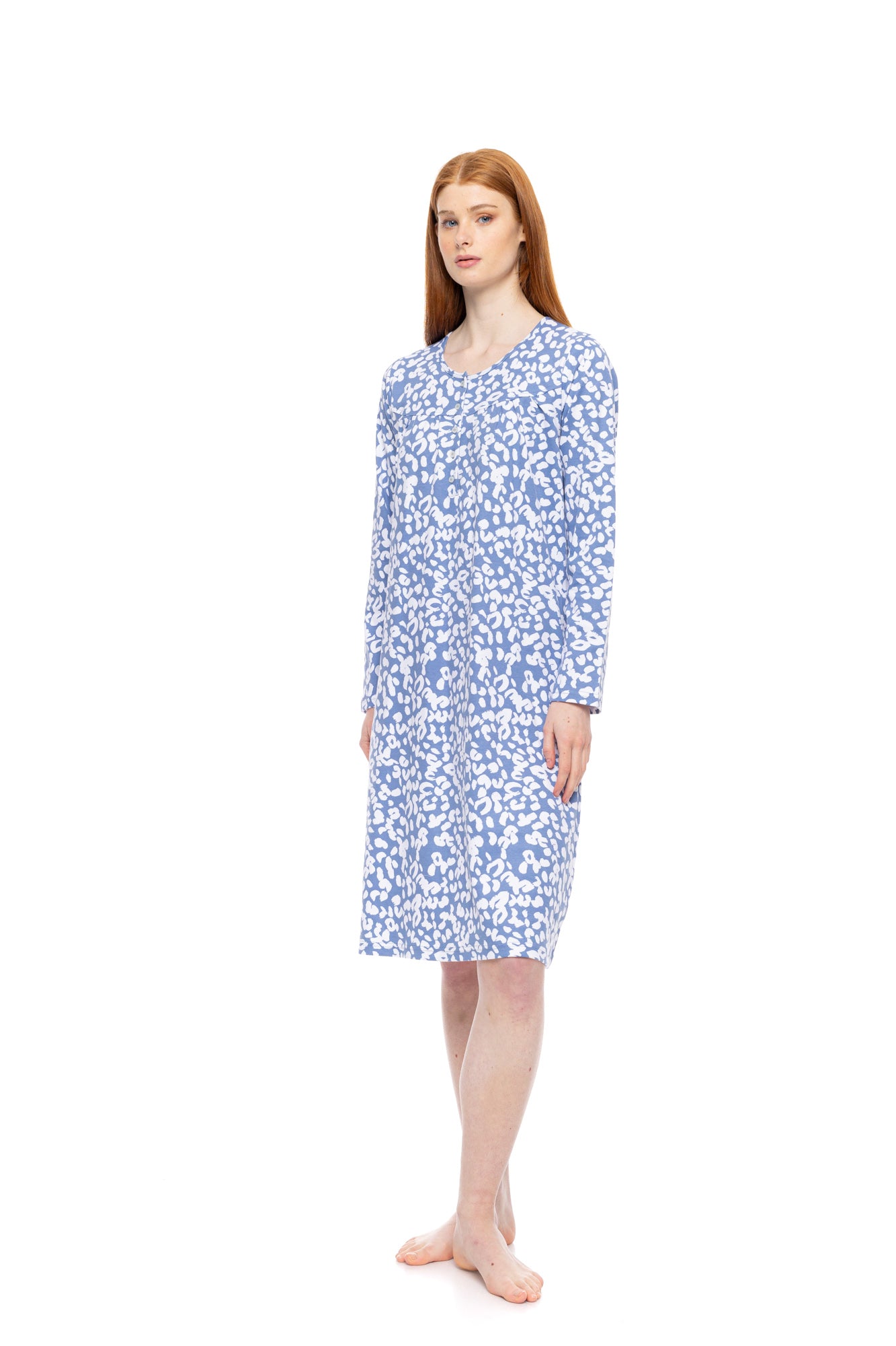 Pink Label - Nightgown Classic Dream Blue Leo