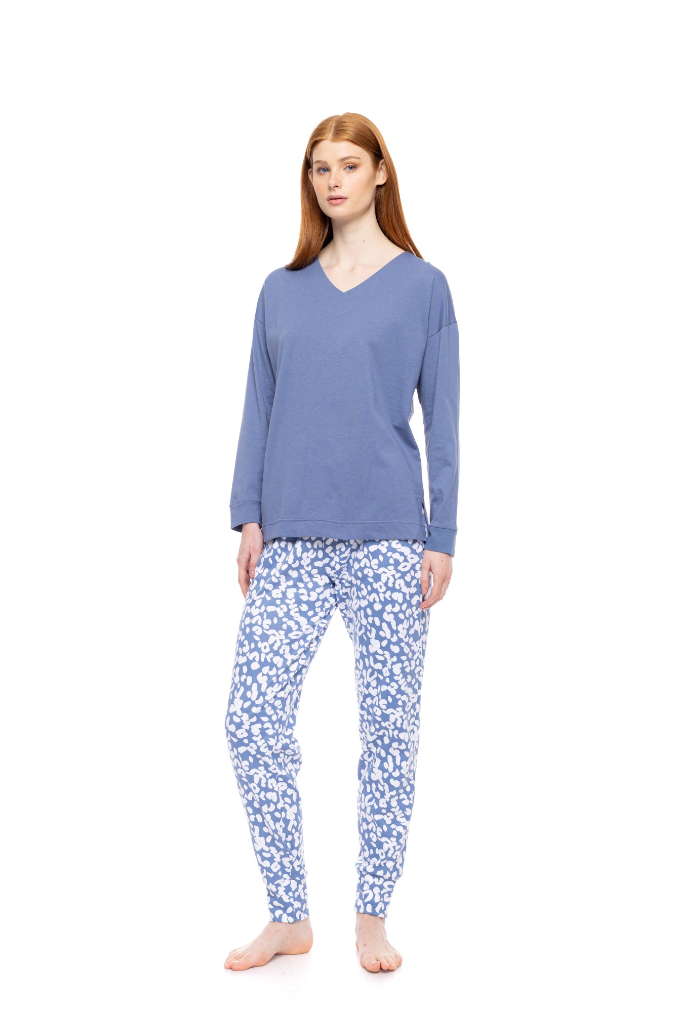 Pink Label - Pyjama Dream Blue Leo