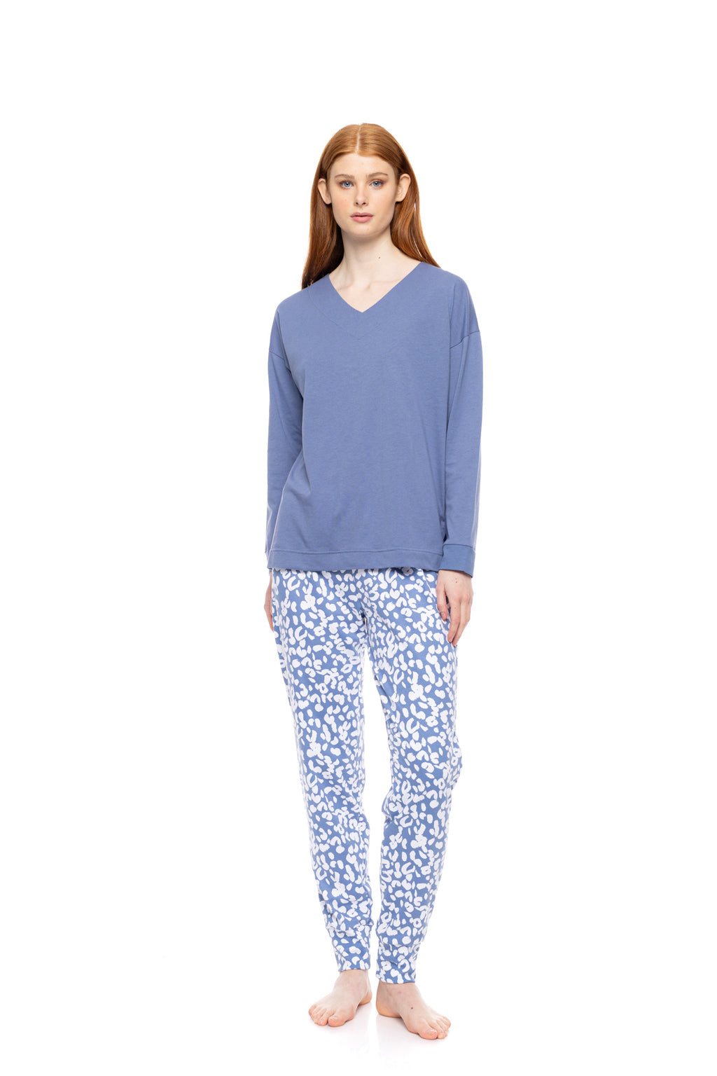 Pink Label - Pyjama Dream Blue Leo