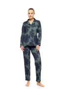 Pink Label - Pyjama Buttoned Forest Bloom