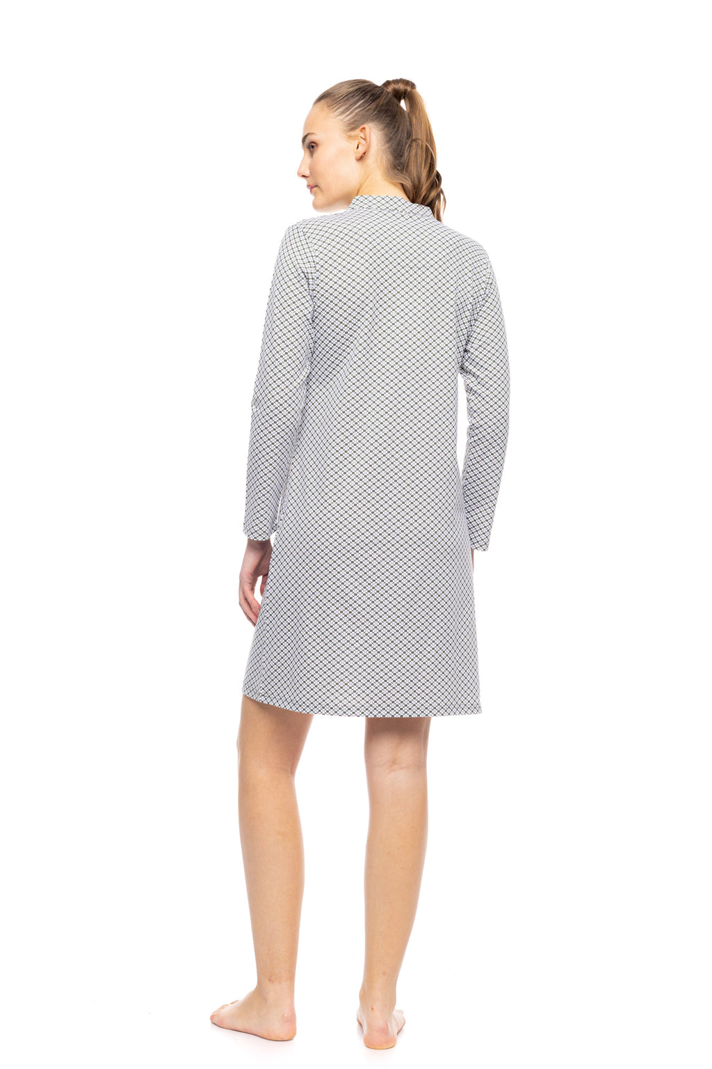 Pink Label - Nightgown Modern Flower Green