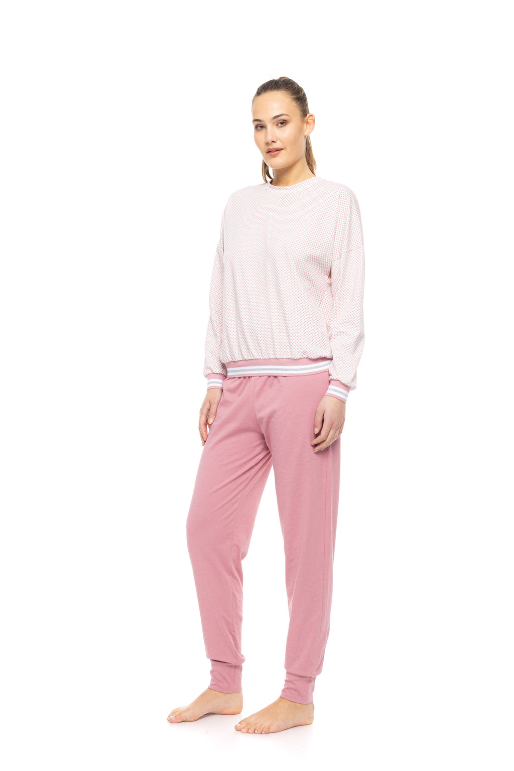 Pink Label - Pyjama Petit Rose Flower