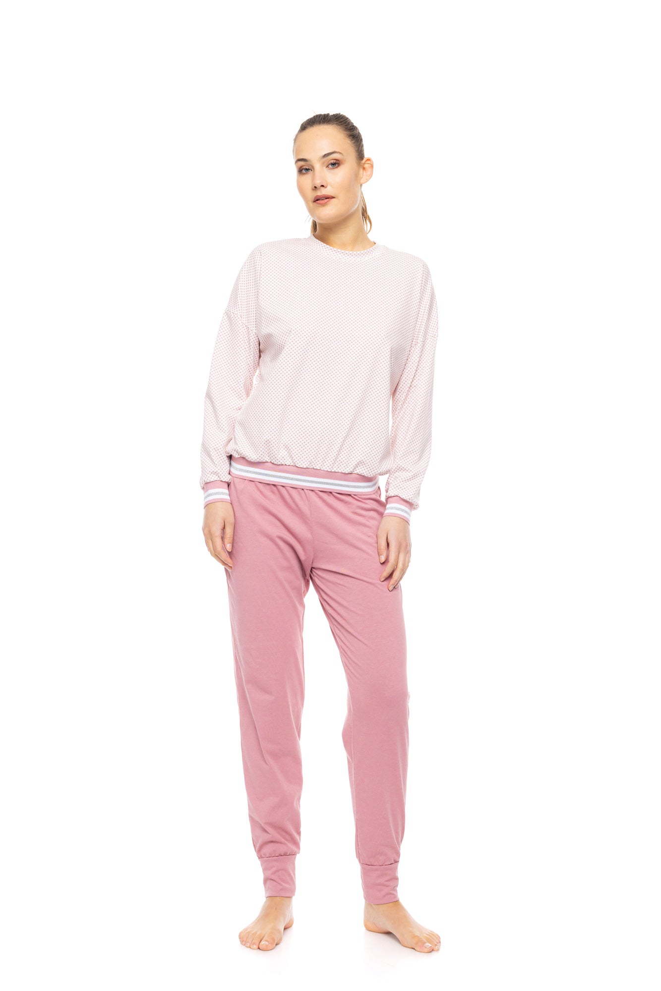 Pink Label - Pyjama Petit Rose Flower