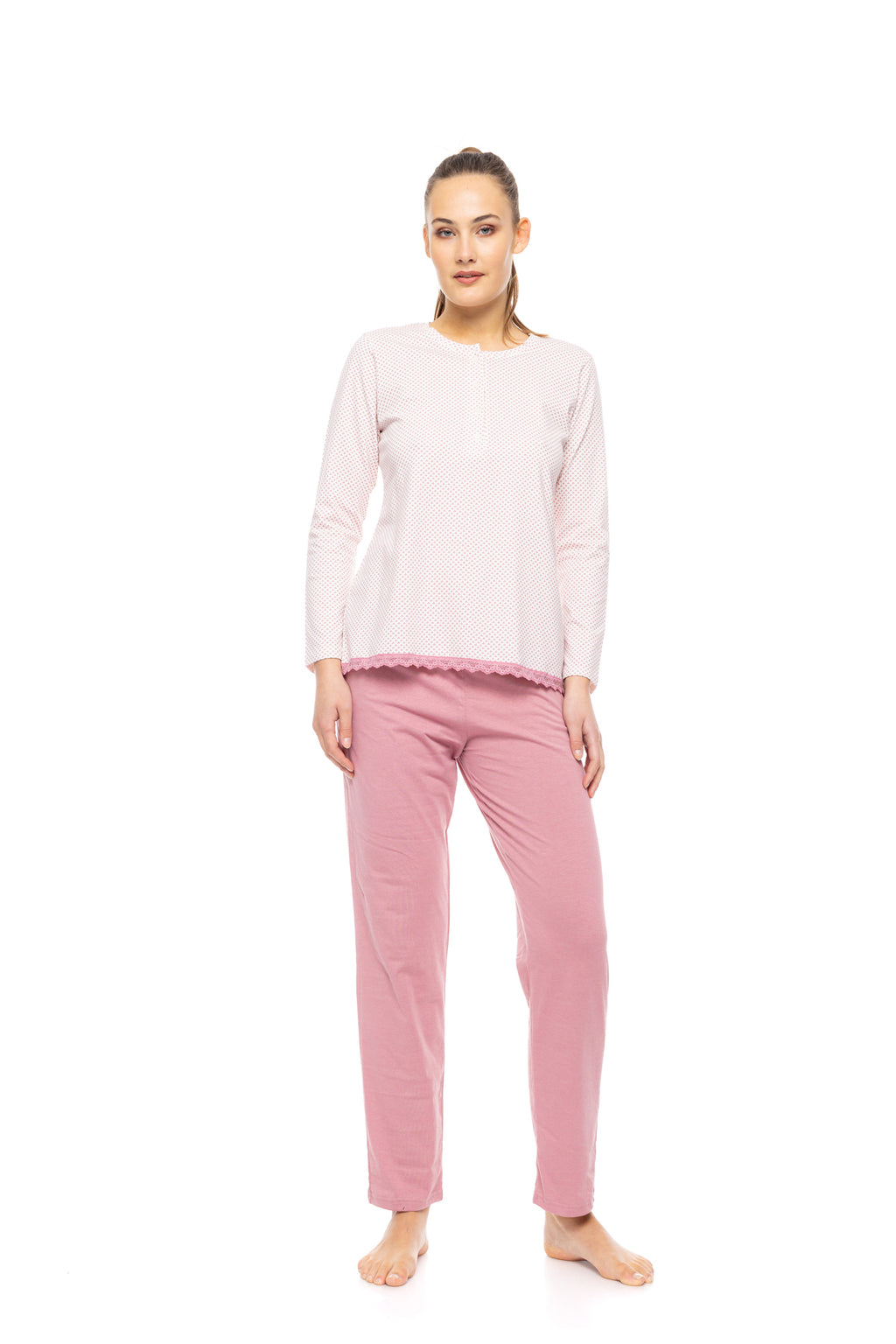 Pink Label - Pyjama Petit Rose Flower