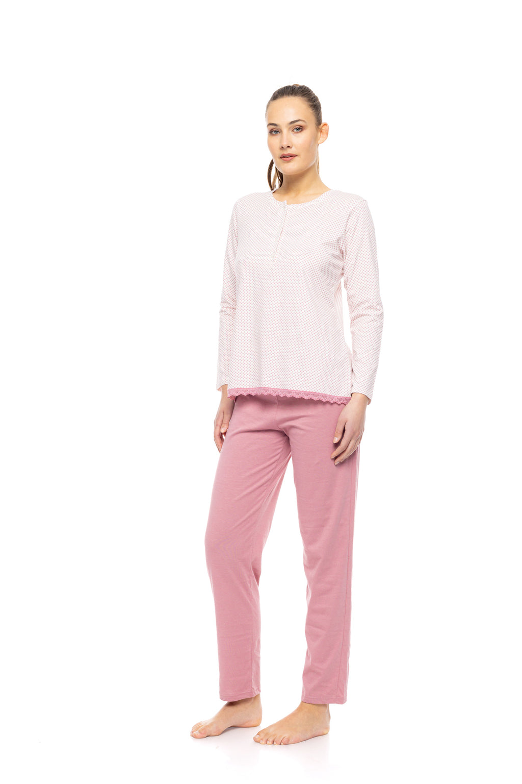 Pink Label - Pyjama Petit Rose Flower