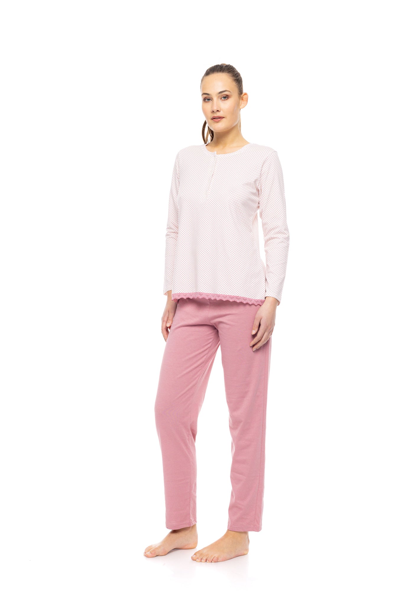 Pink Label - Pyjama Petit Rose Flower
