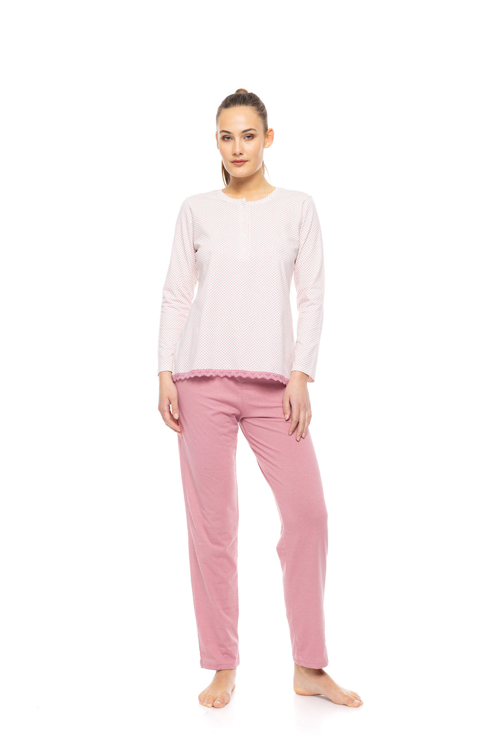 Pink Label - Pyjama Petit Rose Flower