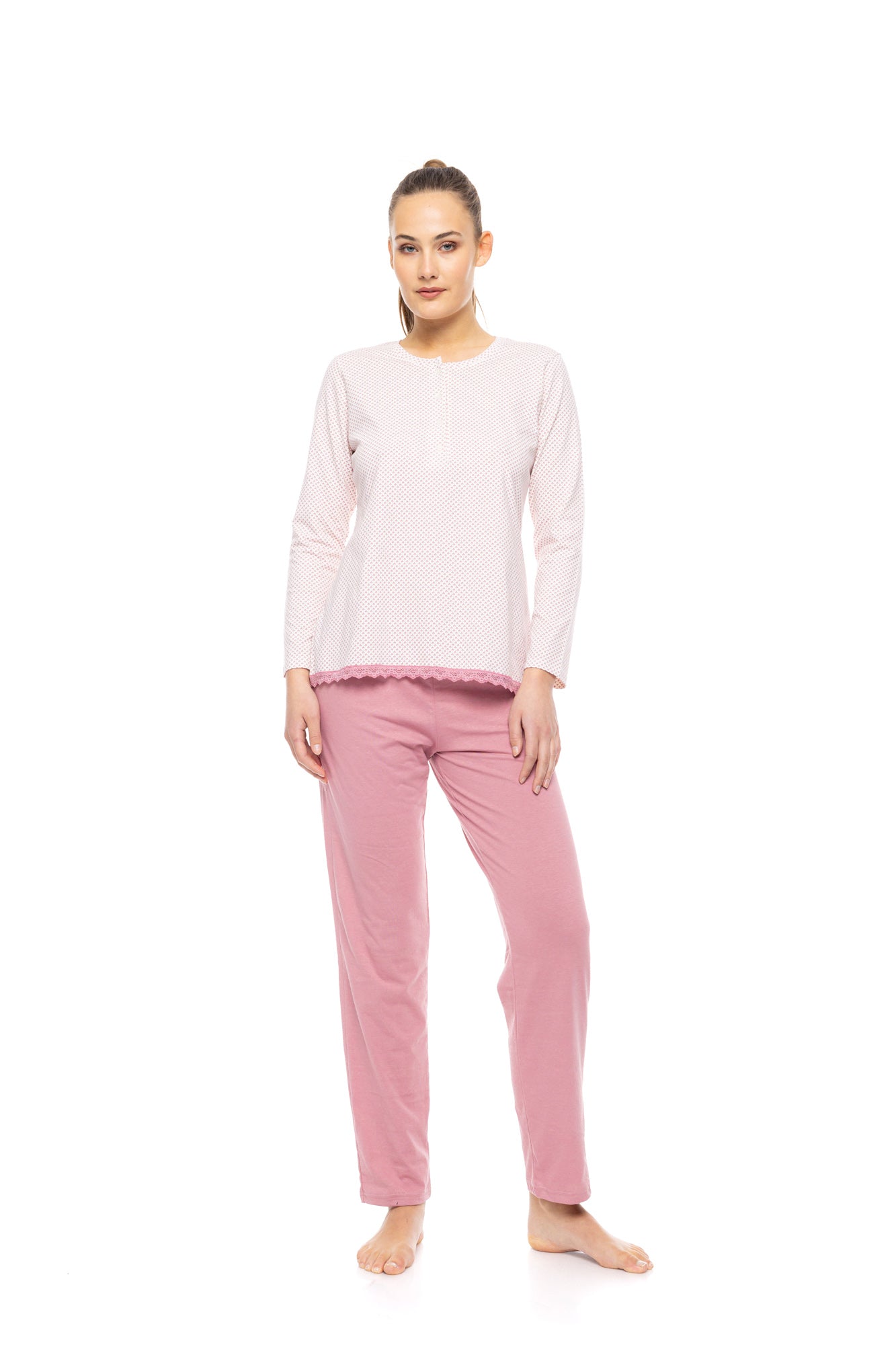 Pink Label - Pyjama Petit Rose Flower