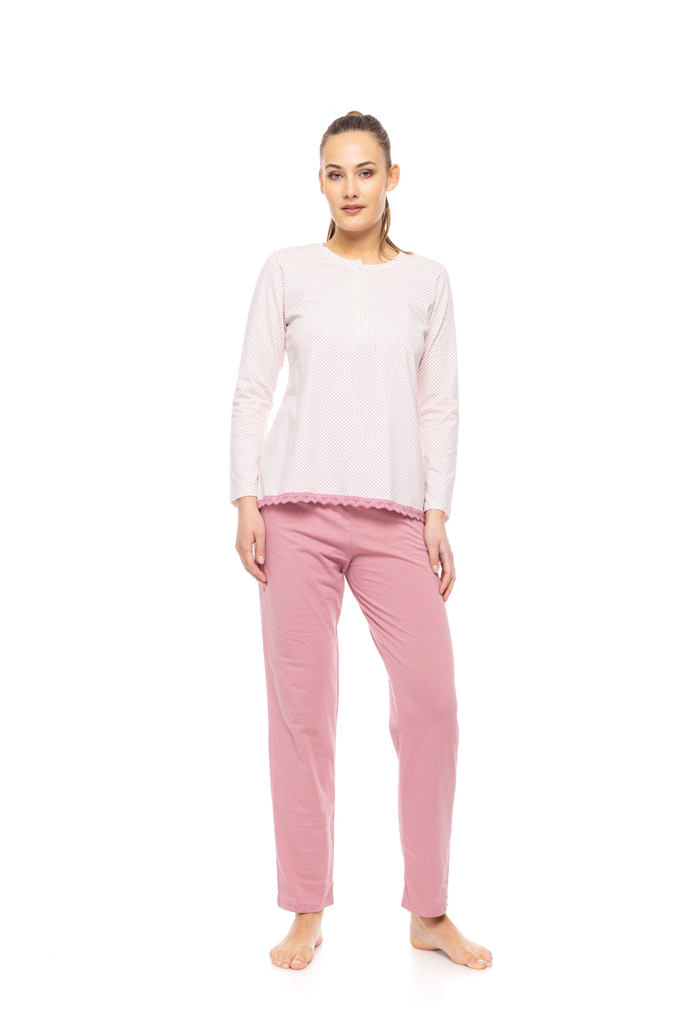 Pink Label - Pyjama Petit Rose Flower