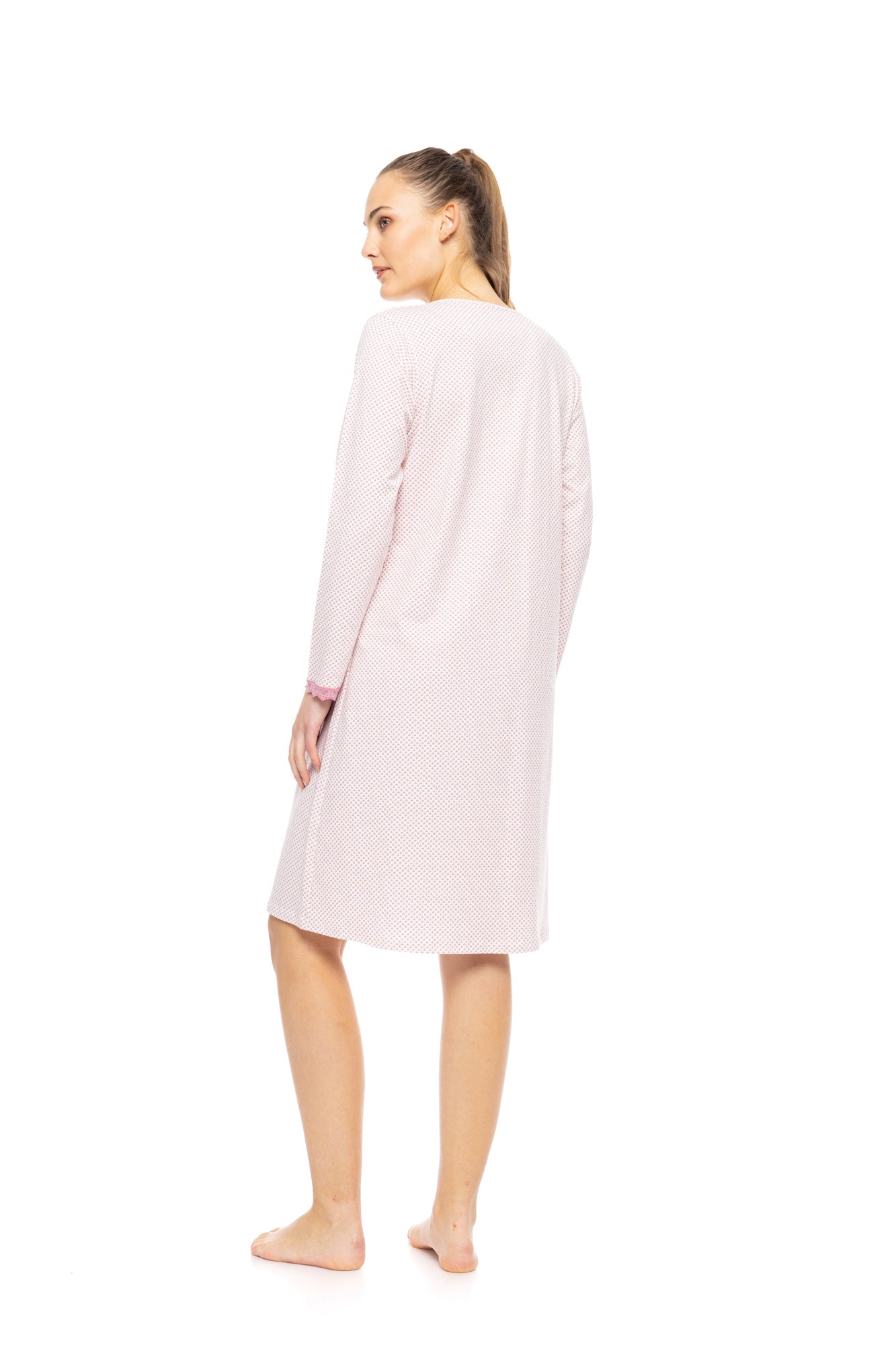 Pink Label - Nightgown Classic Petit Rose Flower
