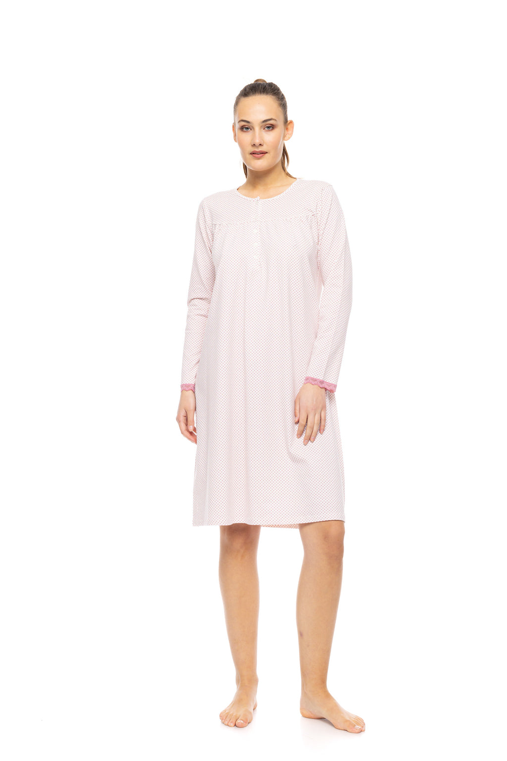 Pink Label - Nightgown Classic Petit Rose Flower