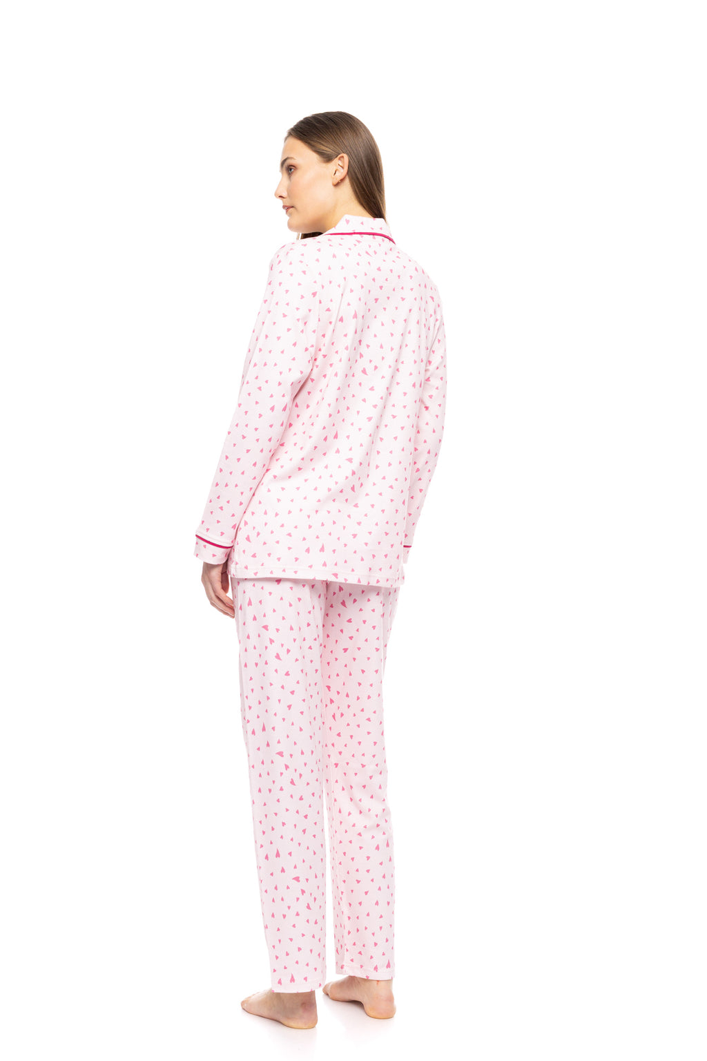 Pink Label - Pyjama Buttoned Bubblegum Heart