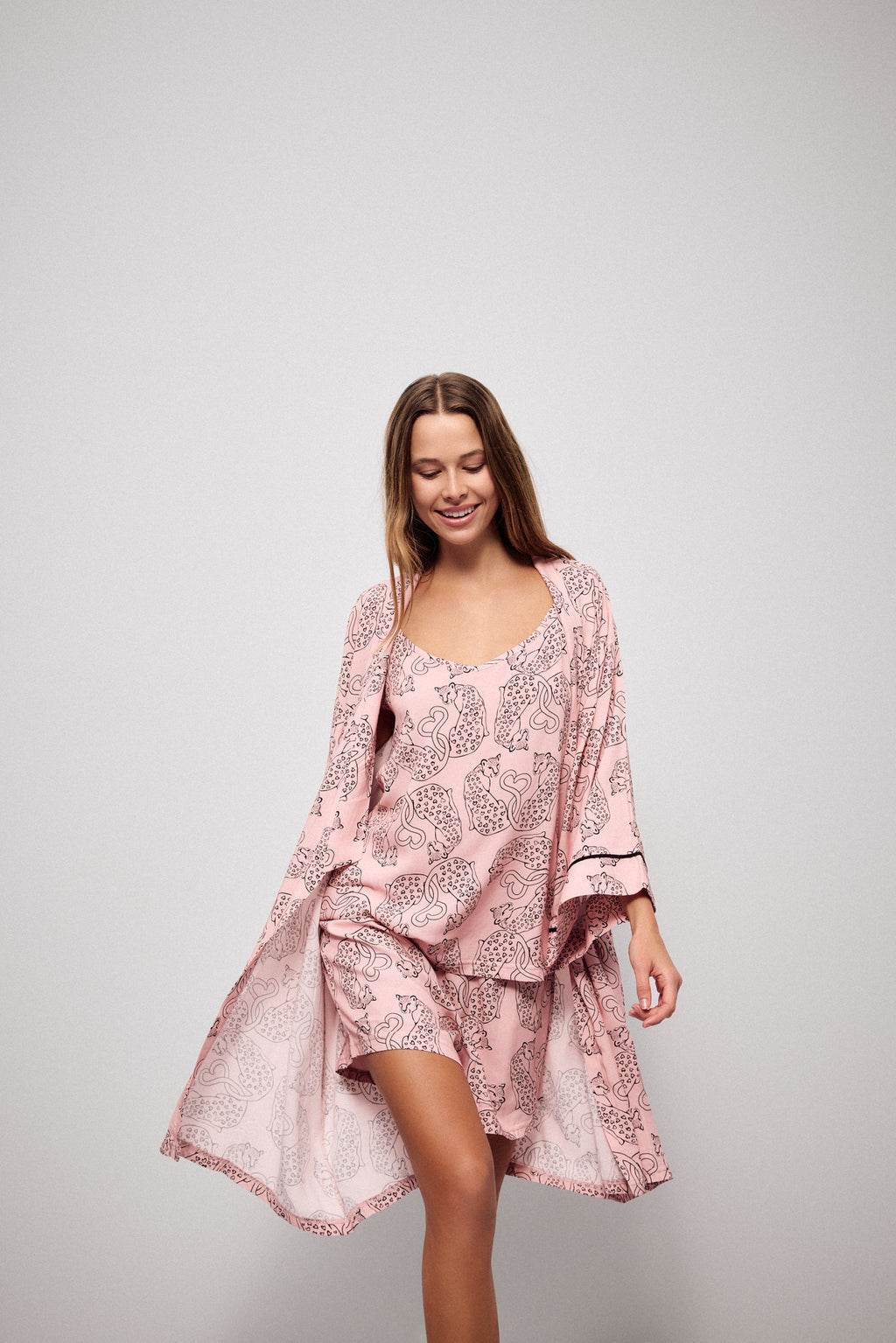 Pink Label - Baby Doll Rose Leopard