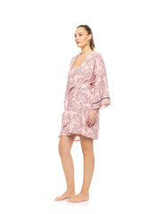 Pink Label - Robe Rose Leopard