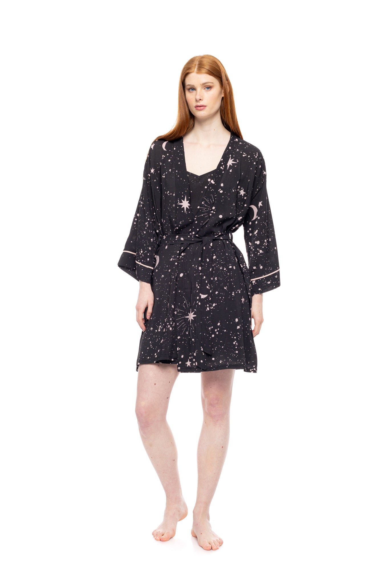 Pink Label - Robe Rose Night Sky