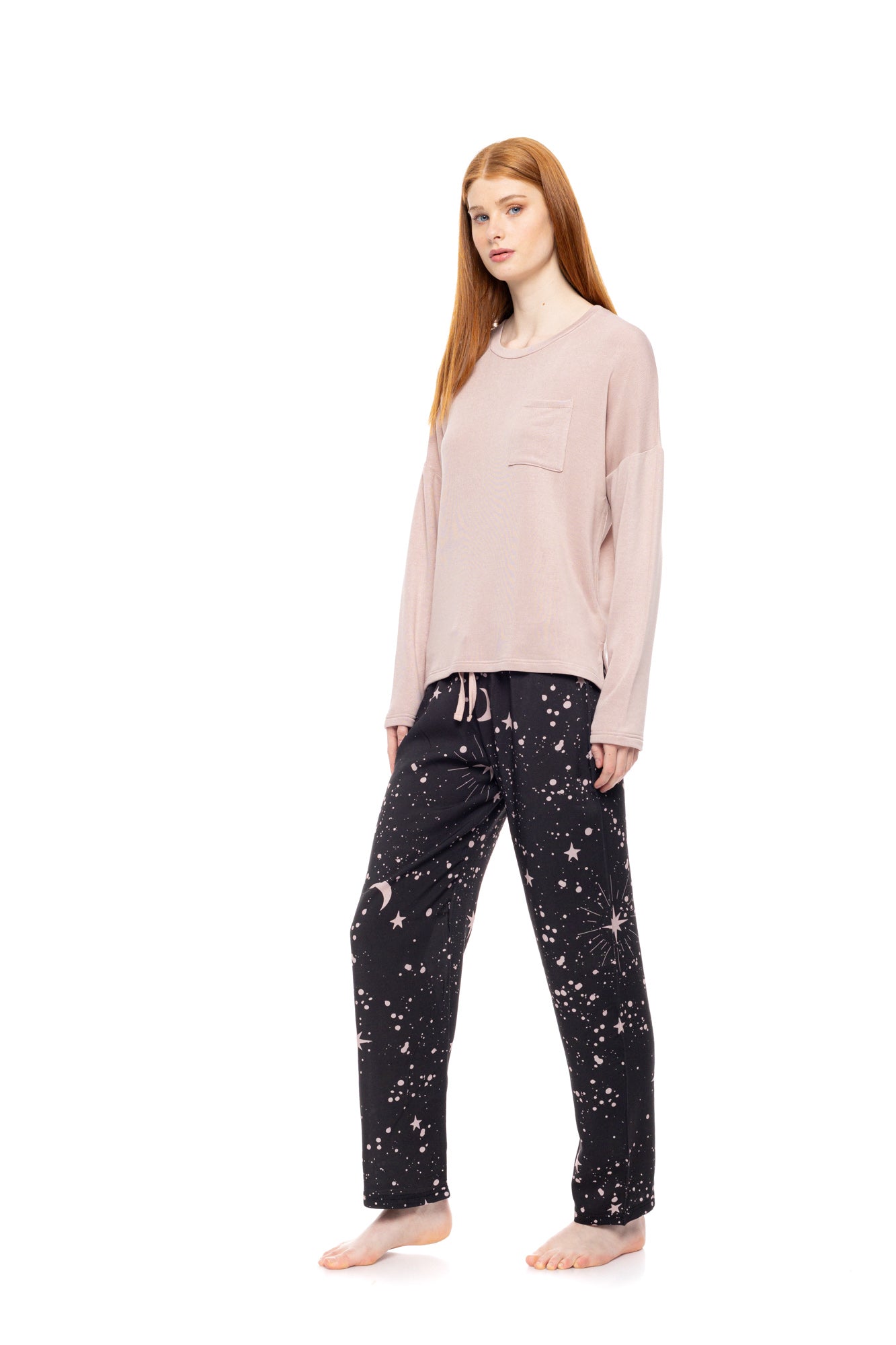 Pink Label - Pyjama Rose Night Sky