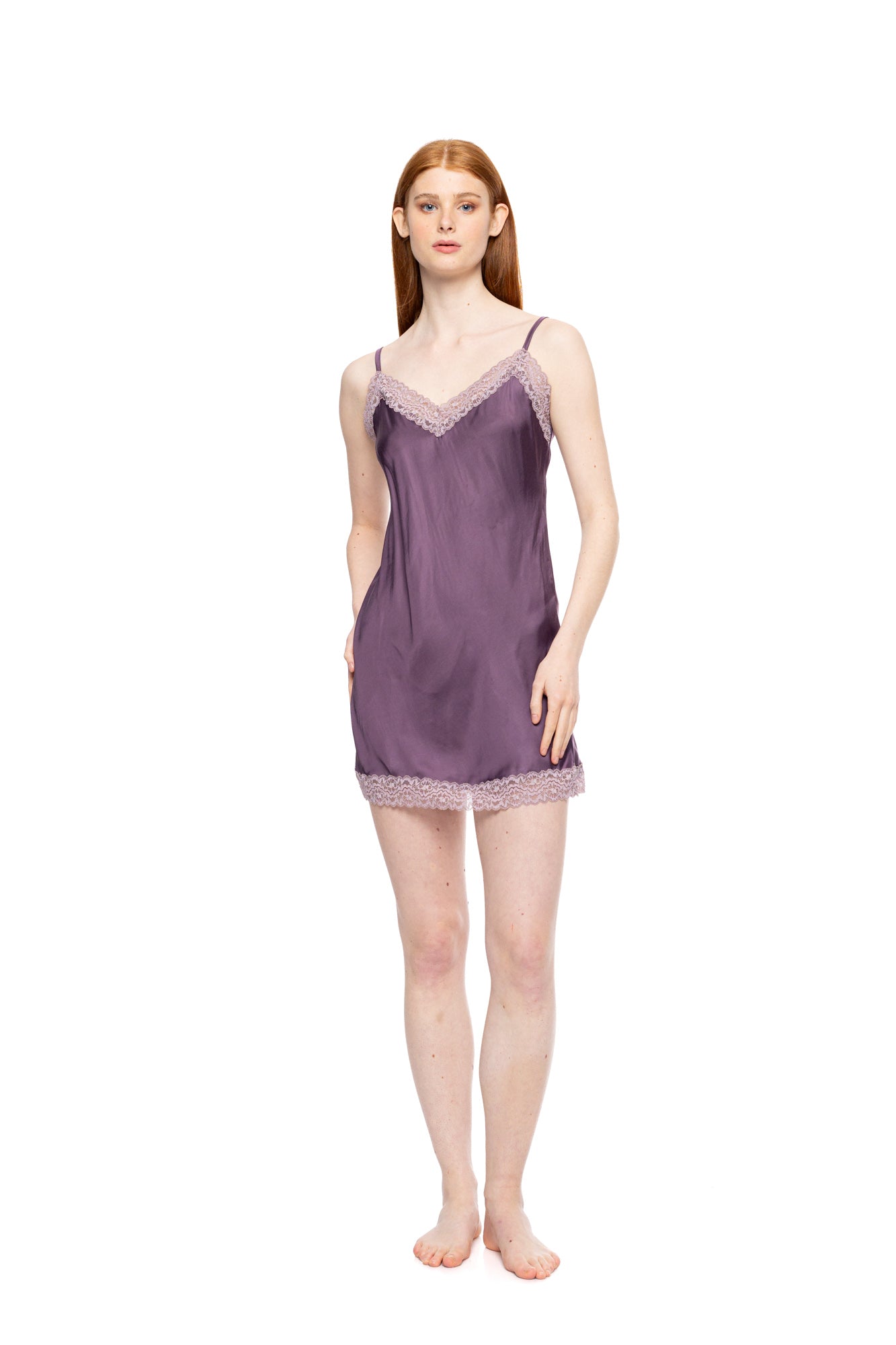 Pink Label - Nightgown Satin Pure Chic
